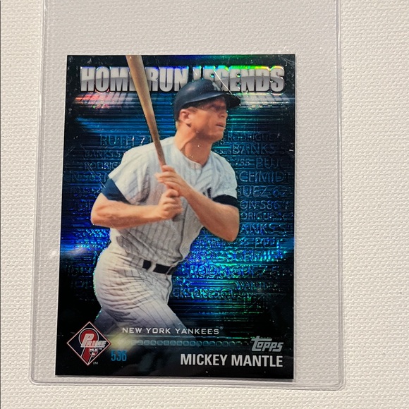 2012 Topps HR Legends; Ruth, Mantle, Reggie Jackson, Frank Robinson, Banks, Mays - Picture 8 of 13